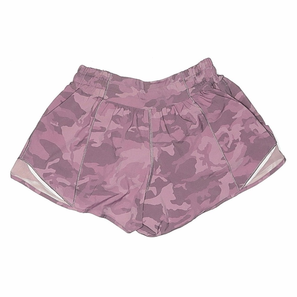Lululemon Pink Camo Women's Shorts